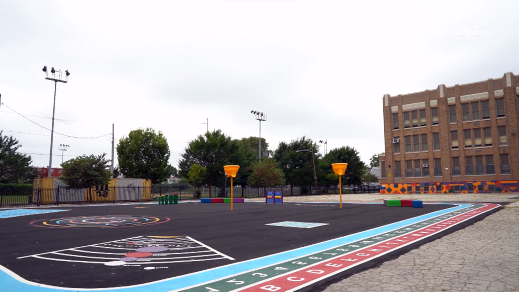 Fiesta Schoolyards playground